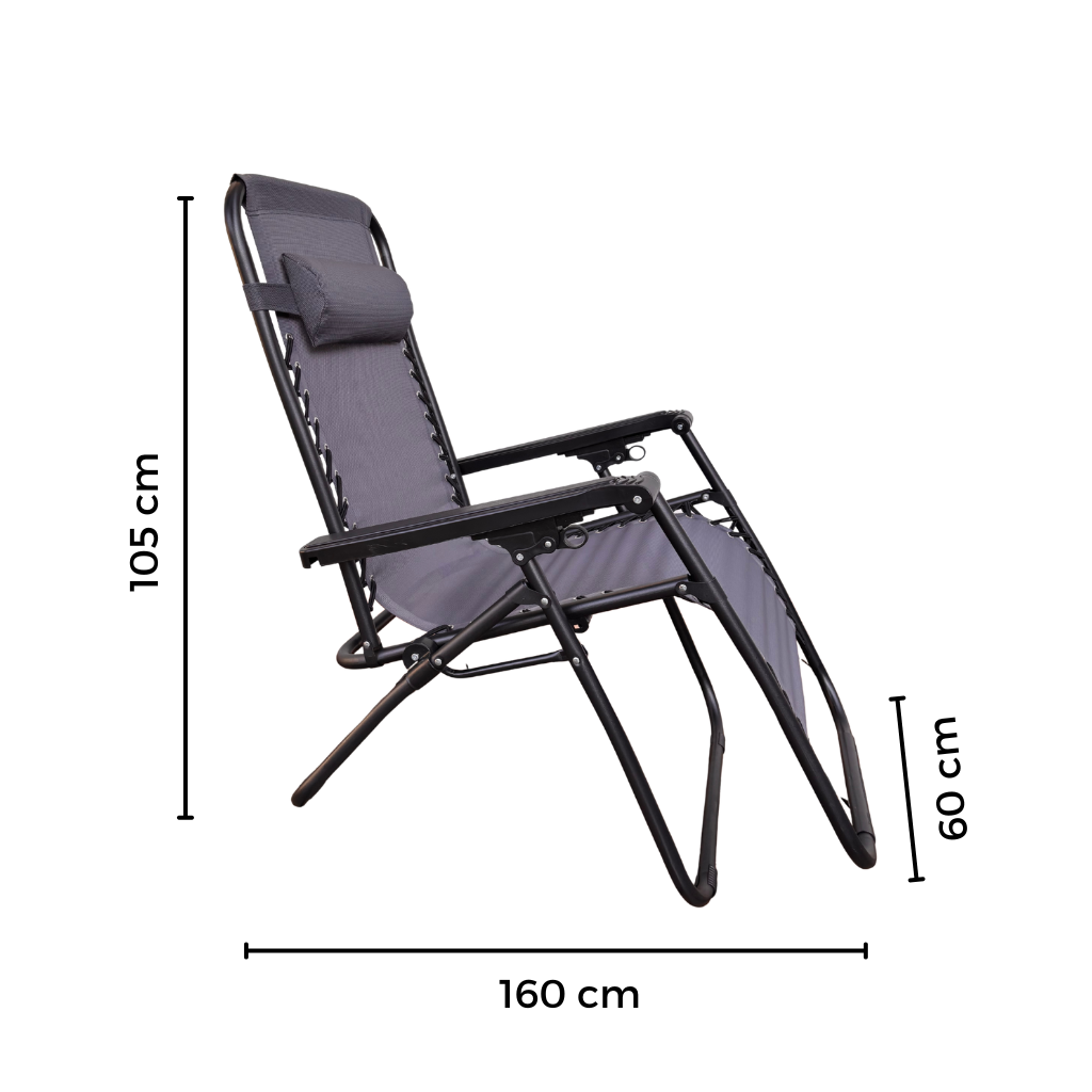 Silla Reposera Plegable