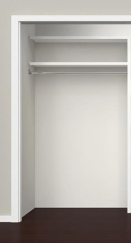 Vestidor de melamina 120X210CM - Modelo 3