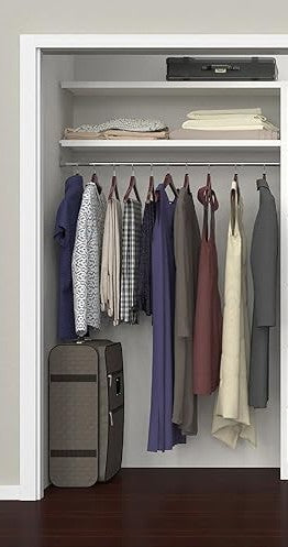 Vestidor de melamina 120X210CM - Modelo 3