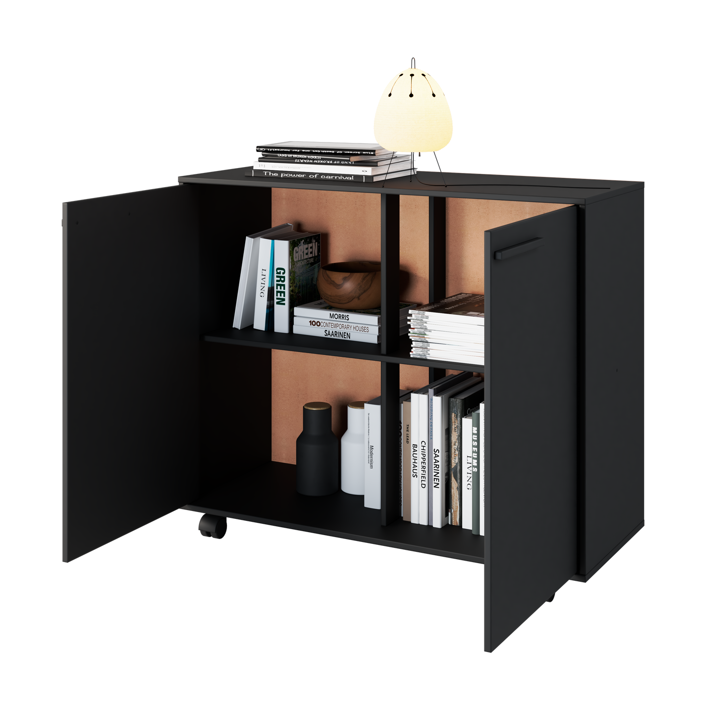 ARMARIO 2 PUERTAS - 90X36X77 CM