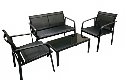 JUEGO DE MESA  ASIENTO NEGRO