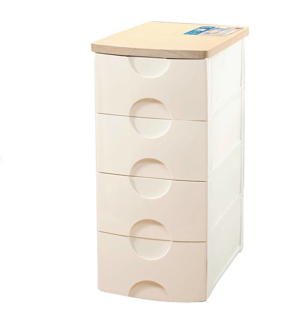 CAJONERA DE PLASTICO BLANCA