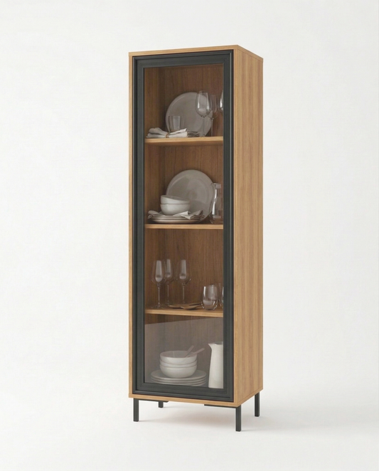 ESTANTE VITRINA ALTA - 1 PUERTA