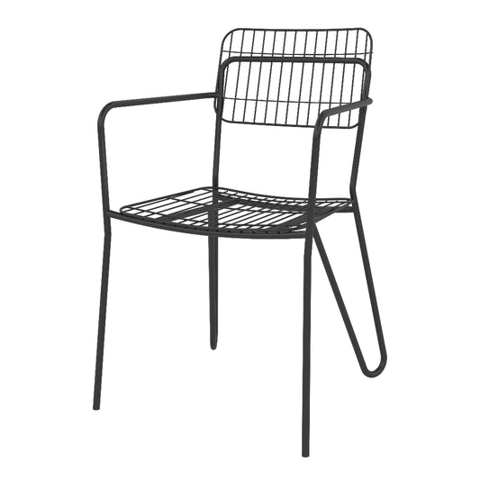 Silla aramada - 58x54x89 cm