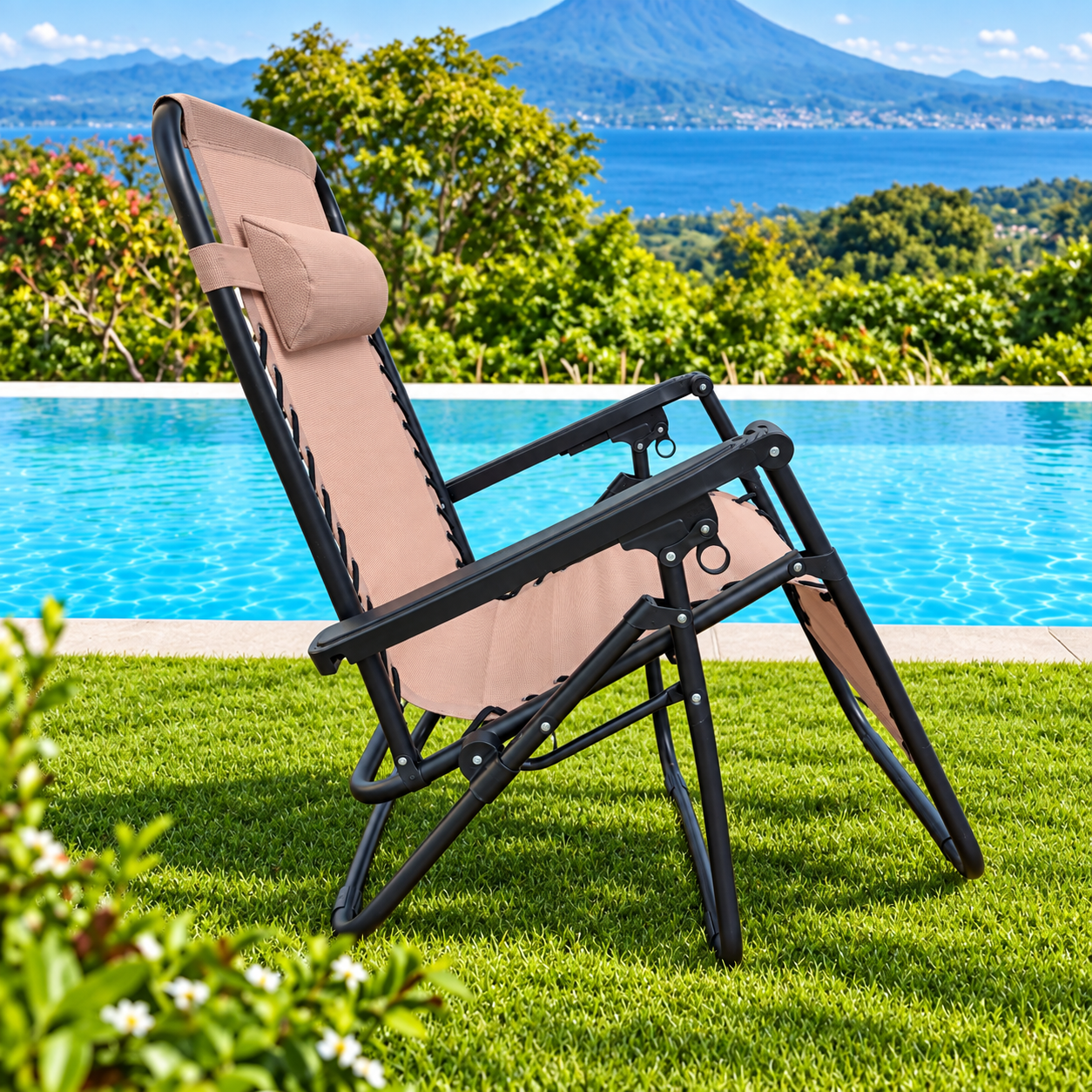 Silla Reposera Plegable