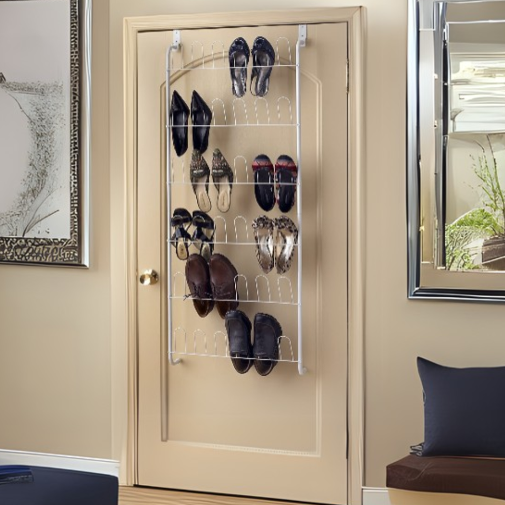 Zapatero 18 pares Pared/puerta - 140x50x15 cm