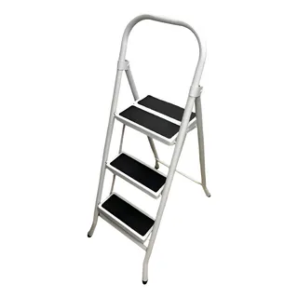 Escalera Plegable 3 peldaños - 47x111 cm