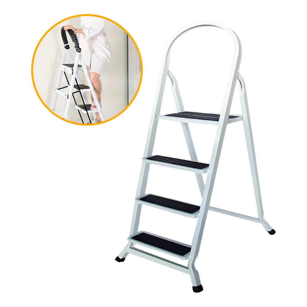 Escalera plegable 4 peldaños