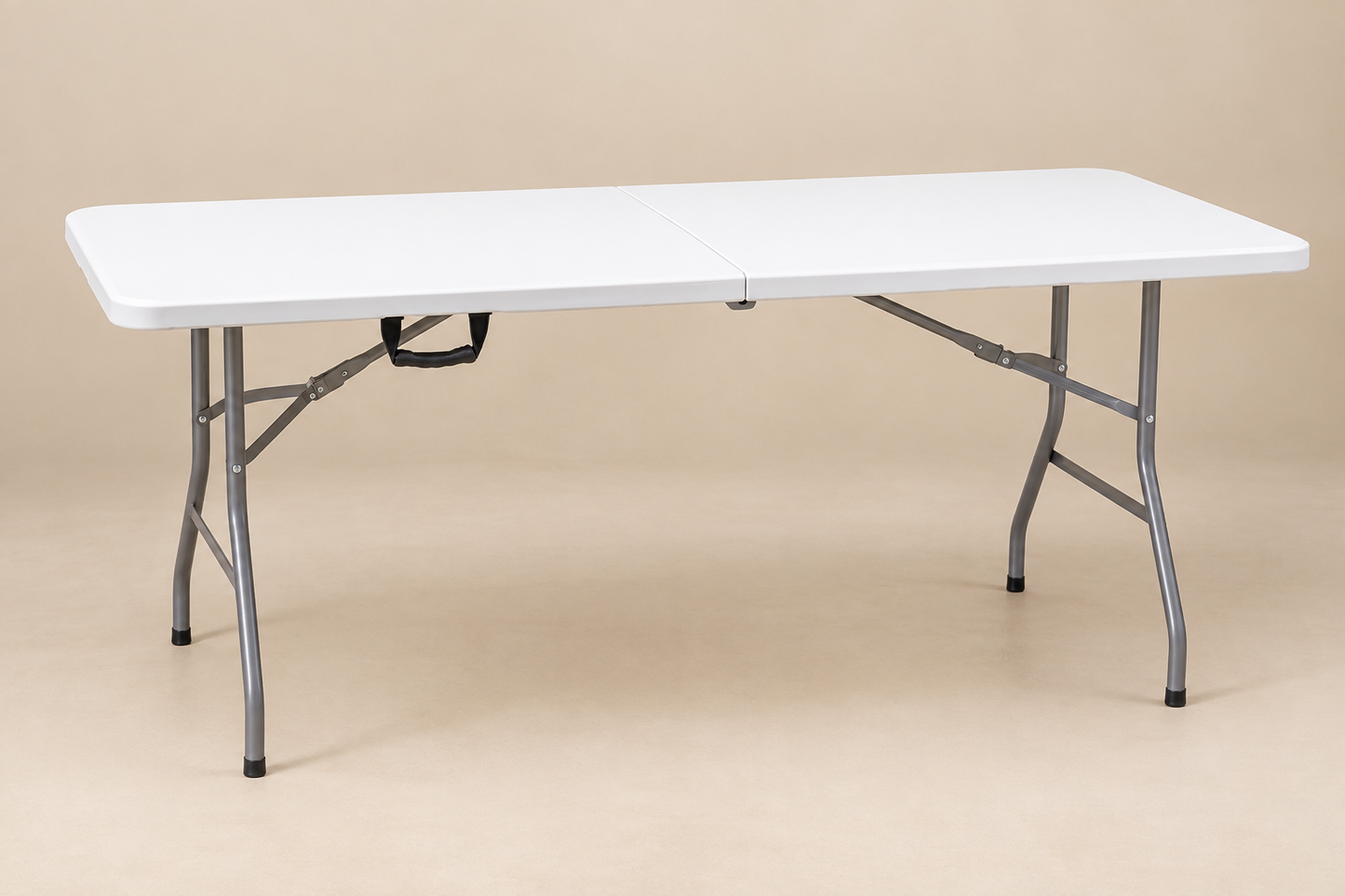 Mesa plegable blanca