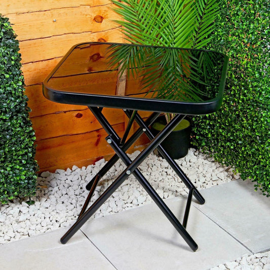 Mesa plegable Cam - 100x100x73 cm
